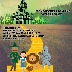 Monologues from the Wizard of Oz
