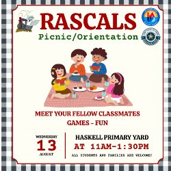 All Rascals Picnic Information